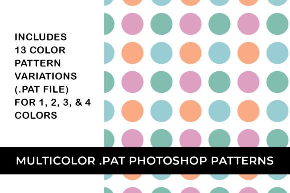 Download Multicolor Dot Photoshop Pattern - Premium Resources
