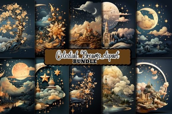 Download Mystic Moon Digital Scrapbooking Kit - Scrapbooking Collection