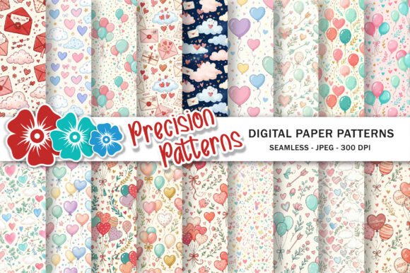 Download Sweet Valentine Hearts Seamless Pattern - Hearts Collection