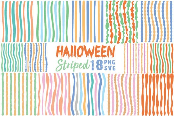 Download Halloween Striped Background SVG Bundle - Striped background Collection