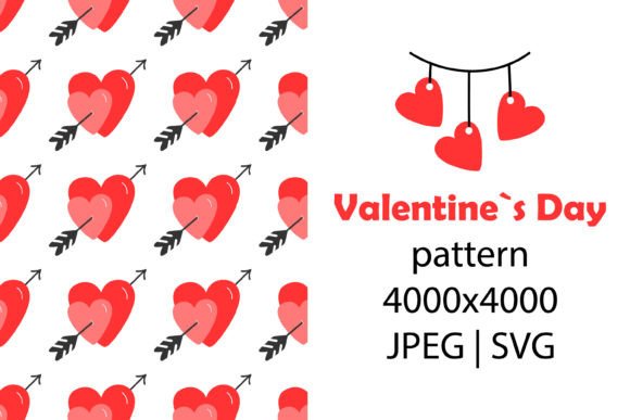 Download Valentine`s Day Hearts Seamless Pattern - Hearts Collection