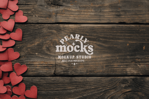 Download Valentine's Day Heart Flat Lay Mockup 9 - Premium Resources